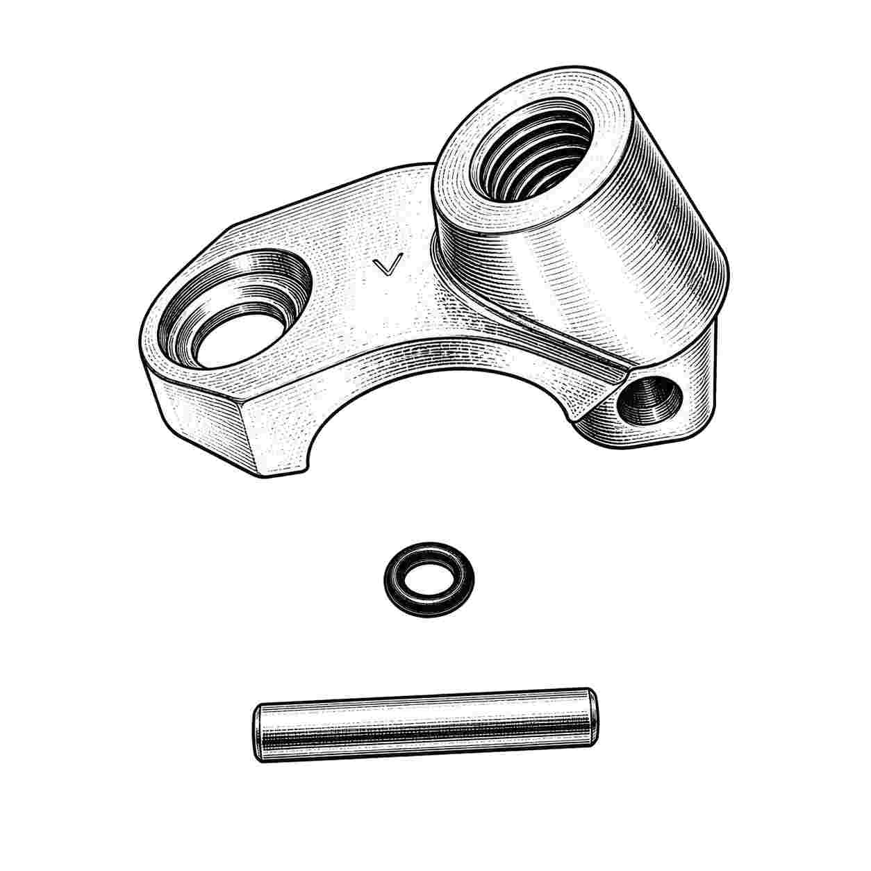 Clutch Lever Perch U-Clamp